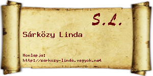Sárközy Linda névjegykártya